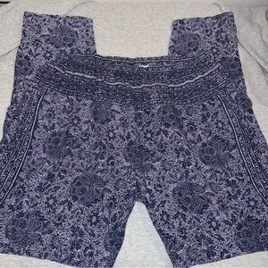 XiRENA Navy Floral Women's Pants